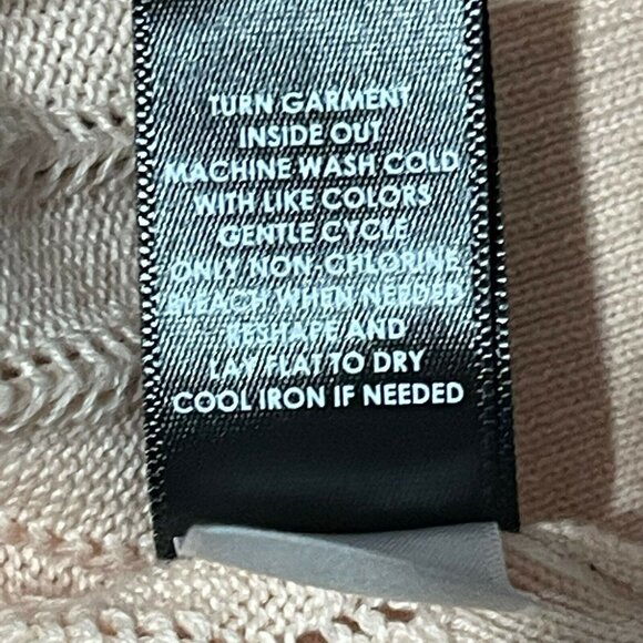 Torrid Womens Size 1 Longline Knit Soft Peach Cardigan Sweater - Picture 7 of 8